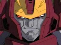 Galvatron smirk