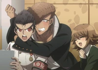 "Mondo Owada, Kiyotaka Ishimaru and Chihiro Fujisaki"