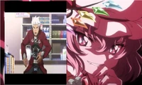 "Archer/Future Shirou Emiya and Remilia Scarlet"