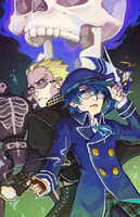 "Naoto Shirogane and Kanji Tatsumi"