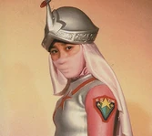 Hotaru in Superhero form