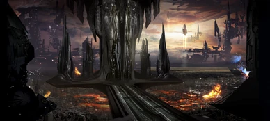 The capital of Astaroth Empire in Nibiru