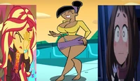 Desiree Sunset and Ochako.png (642 KB) "Desiree (Danny Phantom) Sunset Shimmer and Ochaco Uraraka"