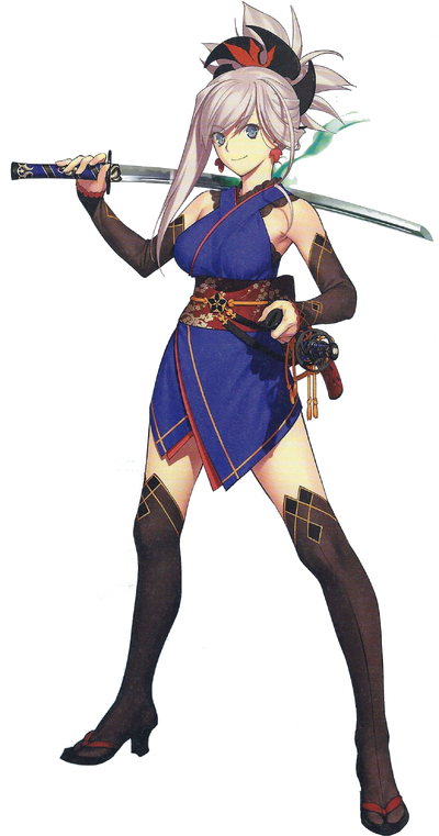 Sabermiyamoto Musashi Fategrand Order Legends Of The Multi Universe Wiki Fandom 