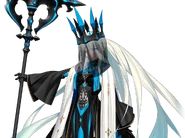 "Morgan le Fay as the Losbelt King"