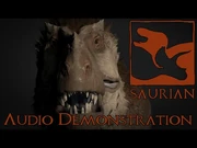 Saurian_Tyrannosaurus_Audio_Demonstration
