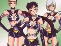 Sailor starlights group pose