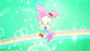Kirarin in her Cure Parfait outfit