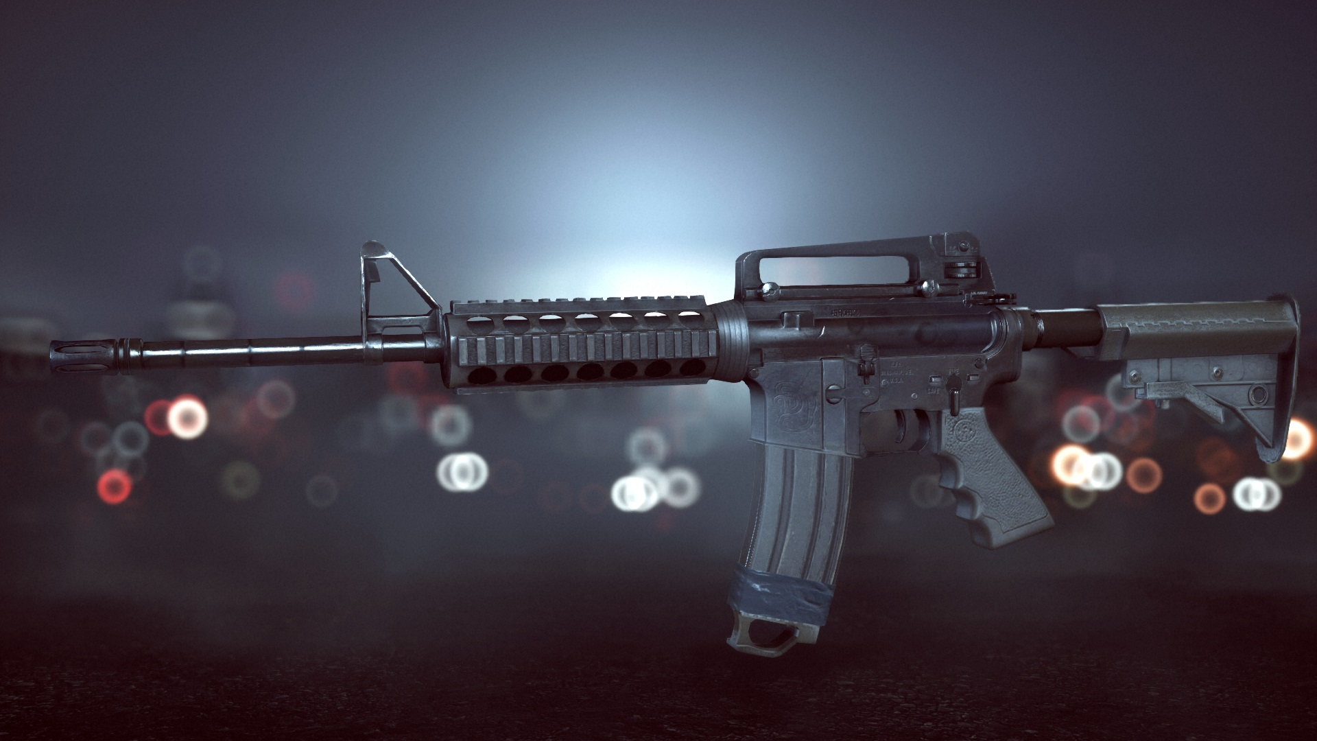 m4 assault rifle wallpaper