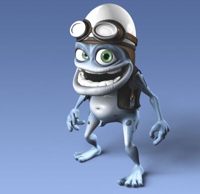 Crazy Frog Fapping, Digital Arts by Happy The Red