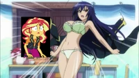 Medaka and Sunset.png (1.02 MB) "Medaka Kurokami and Sunset Shimmer"