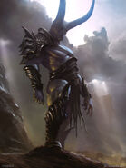 Emissary of darkness adv legend of the cryptids by james face-d65g801