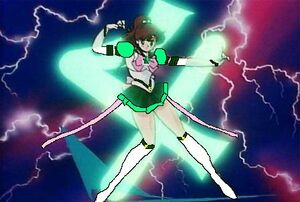 Sailor jupiter pose eternal