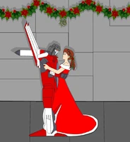Starscream and alexis christmas dance.jpg (87 KB) Under the mistletoe <3 (by Dragon-Star-Empress, Deviantart)