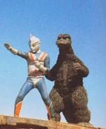 Zone Fighter and Godzilla