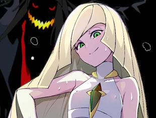 The Fallen with Lusamine visiting La Folia in the prison