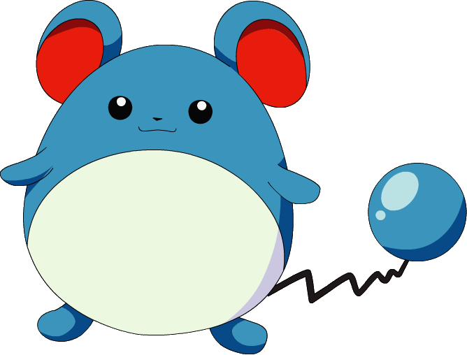 Marill Pokemon PNG transparente - StickPNG