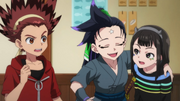 Tenka telling them that she's doing a favor