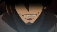 "Azazel devious smile"
