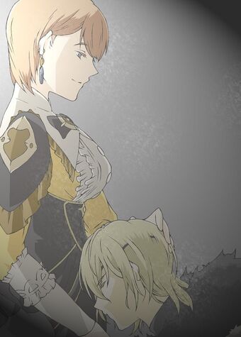 Maria comforting Yuri.