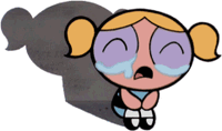 Bubbles crying