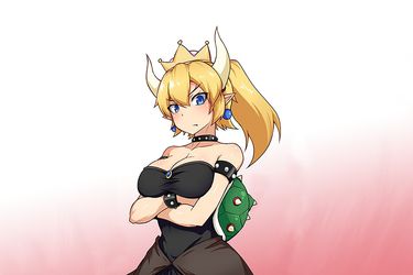 Bowsette is a Rule 63 classic! A "Gender-Bend" meaning that -  #178183926 added by goodedeath at traps are gey