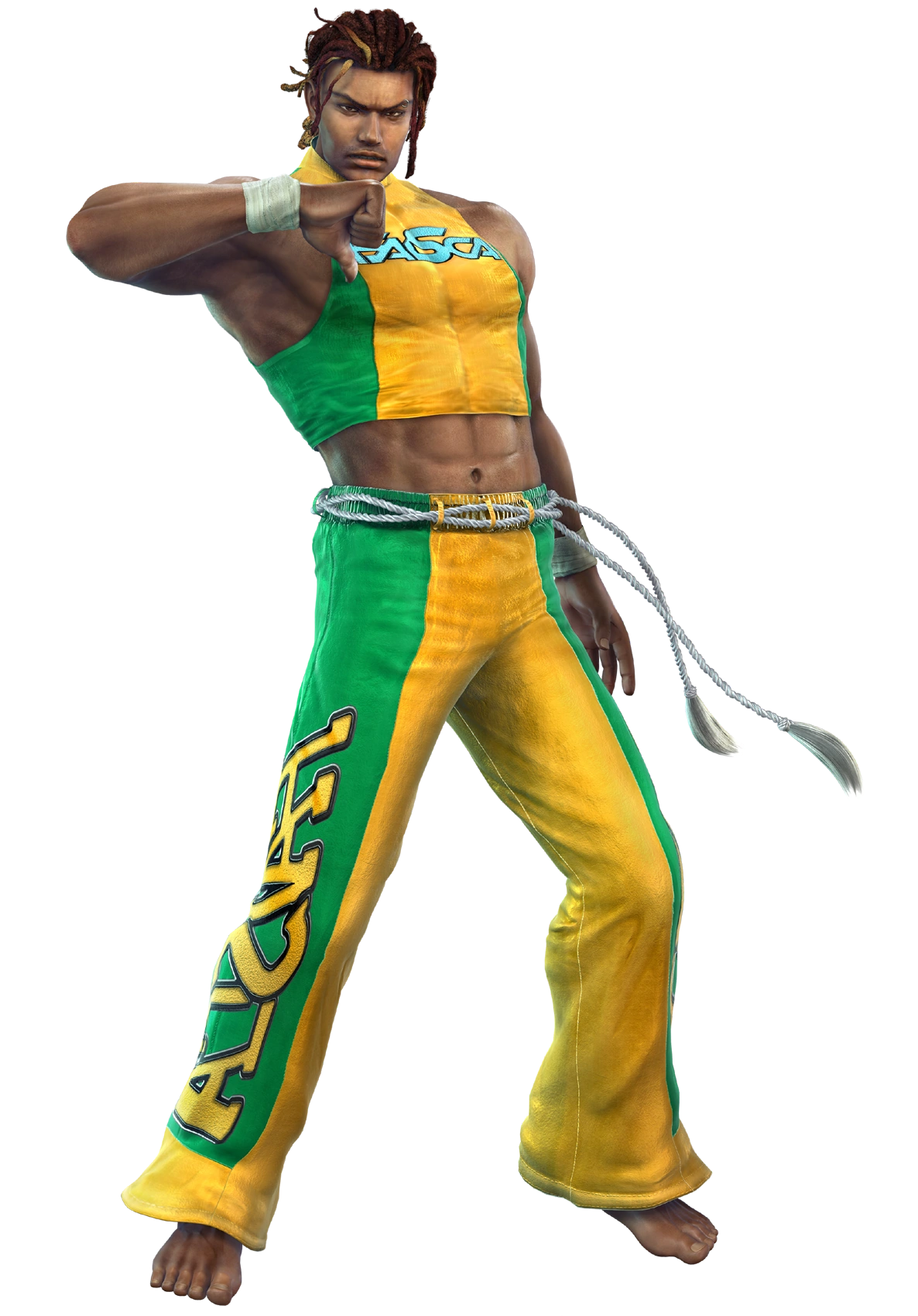 Personagem - Eddy Gordo, o capoeirista brasileiro de Tekken - Arkade