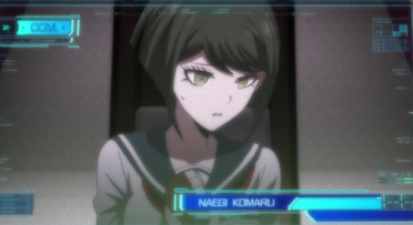 Komaru contacting Naegi via Gekogaharaf