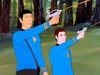 Spock and mccoy attack