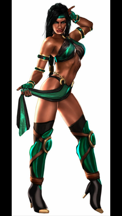 Galáxia Mortal Kombat - Evolução de Jade. Esse traje do MKSM é excelente.  👏