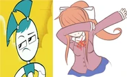 "XJ9/Jenny Wakeman and Monika (DDLC)"