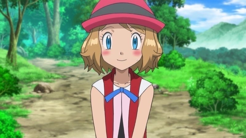 サトセレ on X: lol Serena is already holding a Hoenn Pokedex from the first  episode of XY&Z coincidence? #anipoke  / X