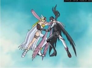 Angewomon and miley cyrus fight