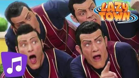 Sportacus Robbie Rotten LazyTown We Are Number One, lazy attitude,  fictional Character, meme, shoe png