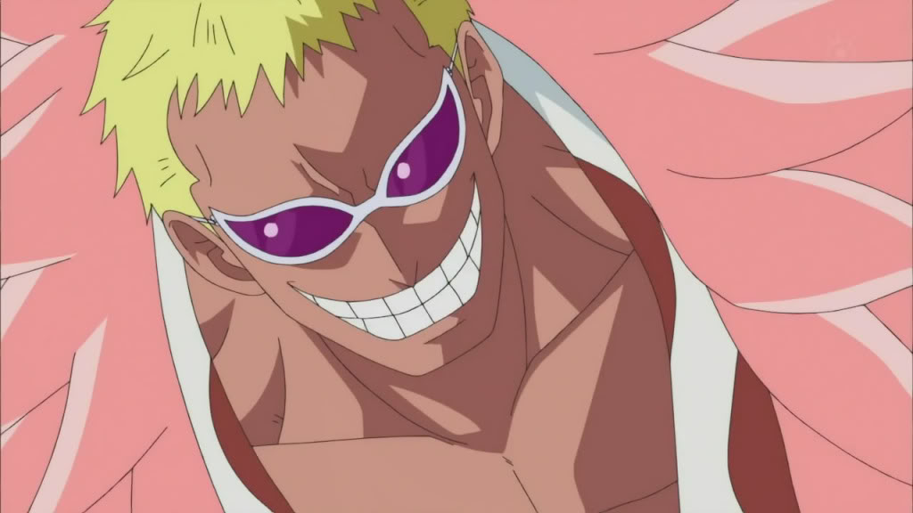 Doflamingo Face (Glasses in desc)