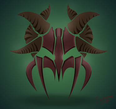 Demonic knight logo by skullwraith-d5kddw5