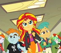 Snips and Snails with Sunset Shimmer.jpg (37 KB)
