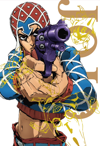 JOJO Anime Stand Figure Original Poses Guīdo Mista Giorno Giovanna