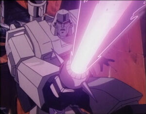 Megatron with energy sword