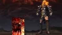 "Archer/Future Shirou Emiya and Ares (God of War)"