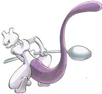 Mewtwo's Spoon as he uses it in Pokemon Adventures