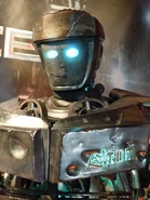 Upclose of Atom's face