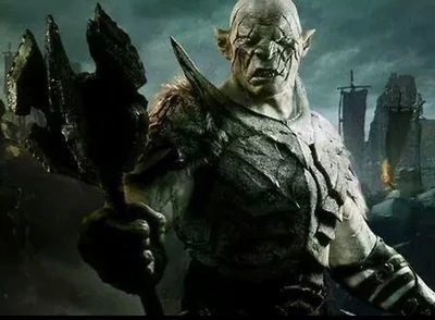 Azog in armor
