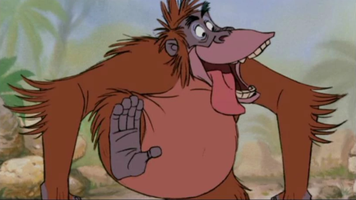 jungle book characters king louie