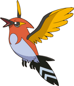 662 Fletchinder  Bird pokemon, Pokemon, Flying type pokemon