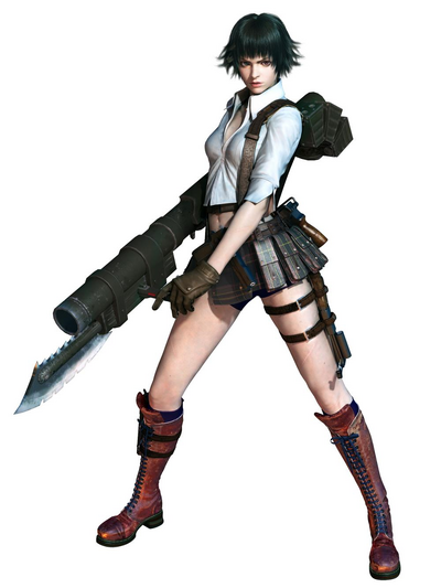 Lady DMC3  Lady, Personagens de games, Devil may cry