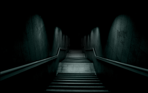 Dark hallway by mrlinen-d5ec21s