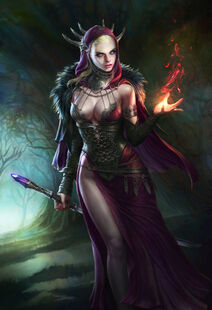 Dark Magic Female Cultist