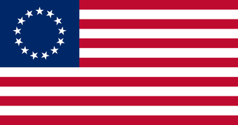 US flag 13 stars – Betsy Ross