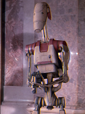 Security Battle Droid Commander